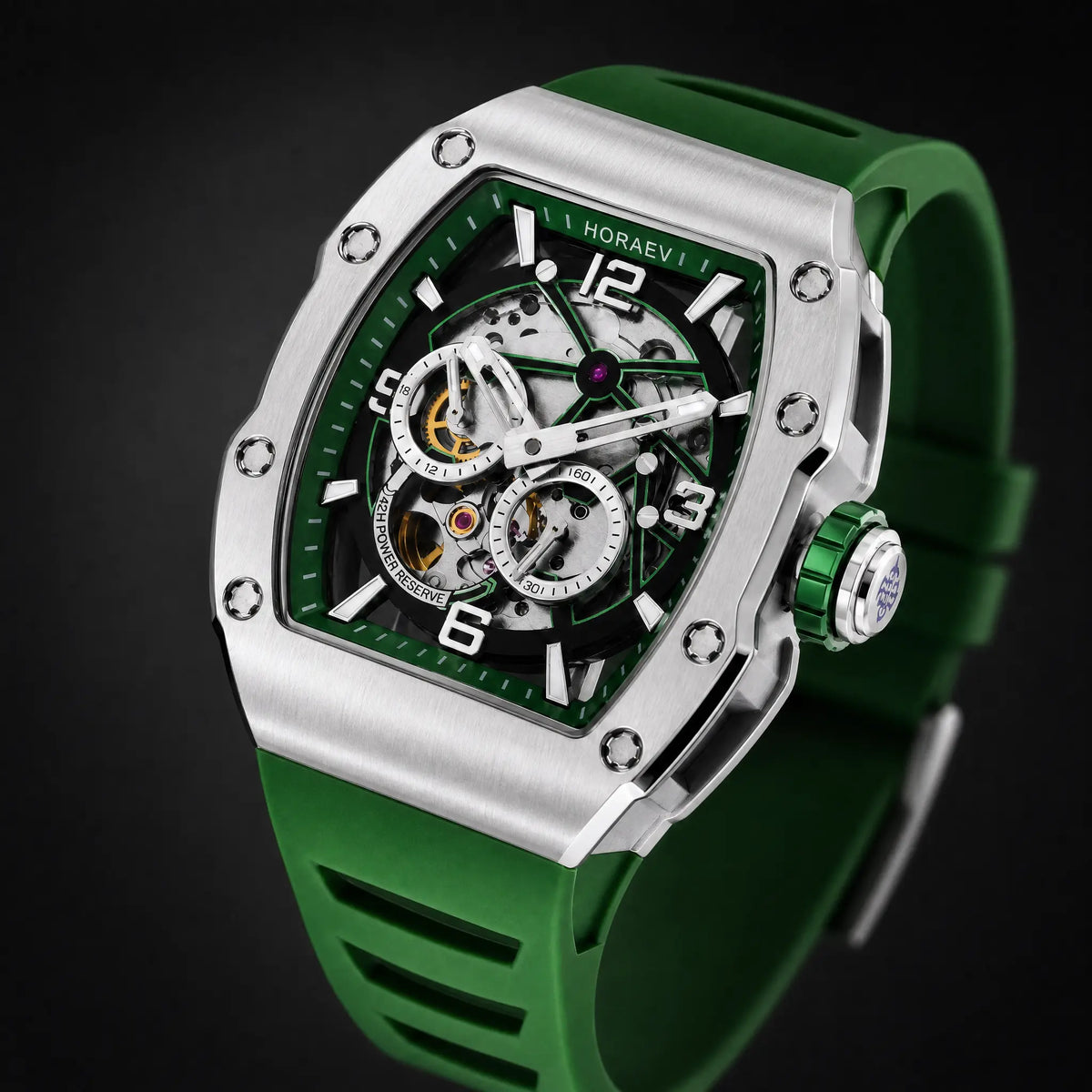 GREEN, SET INTO MOTION