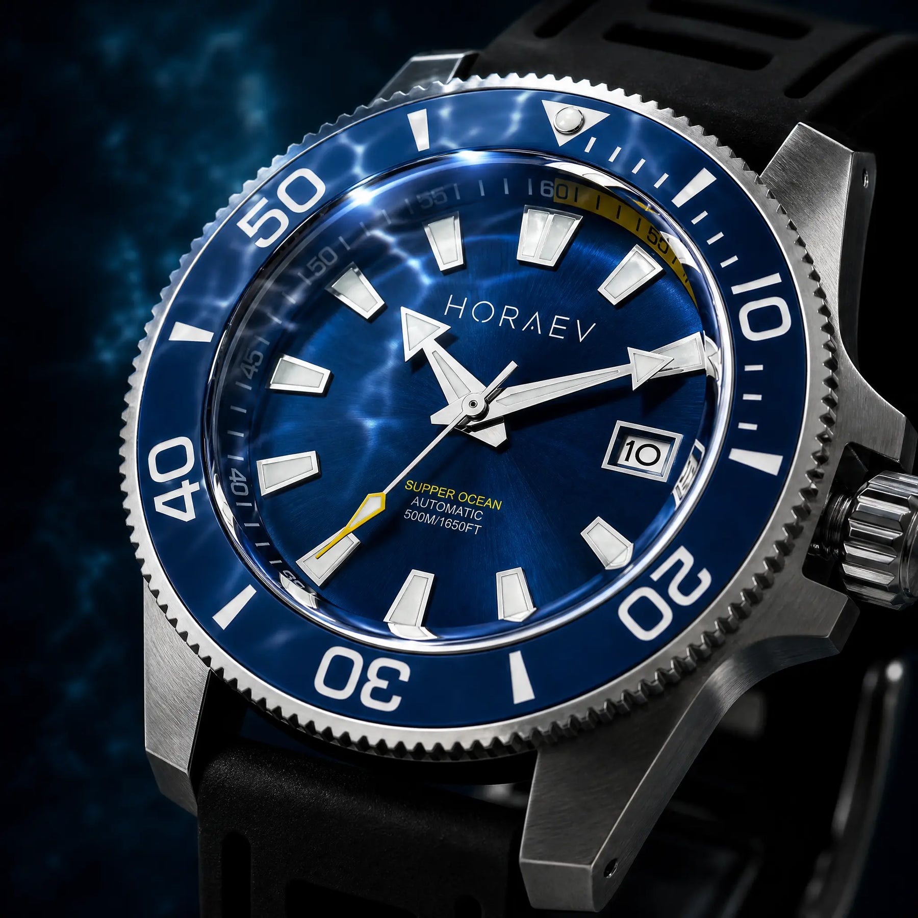 BLUE DEPTH, SHARP ORIENTATION