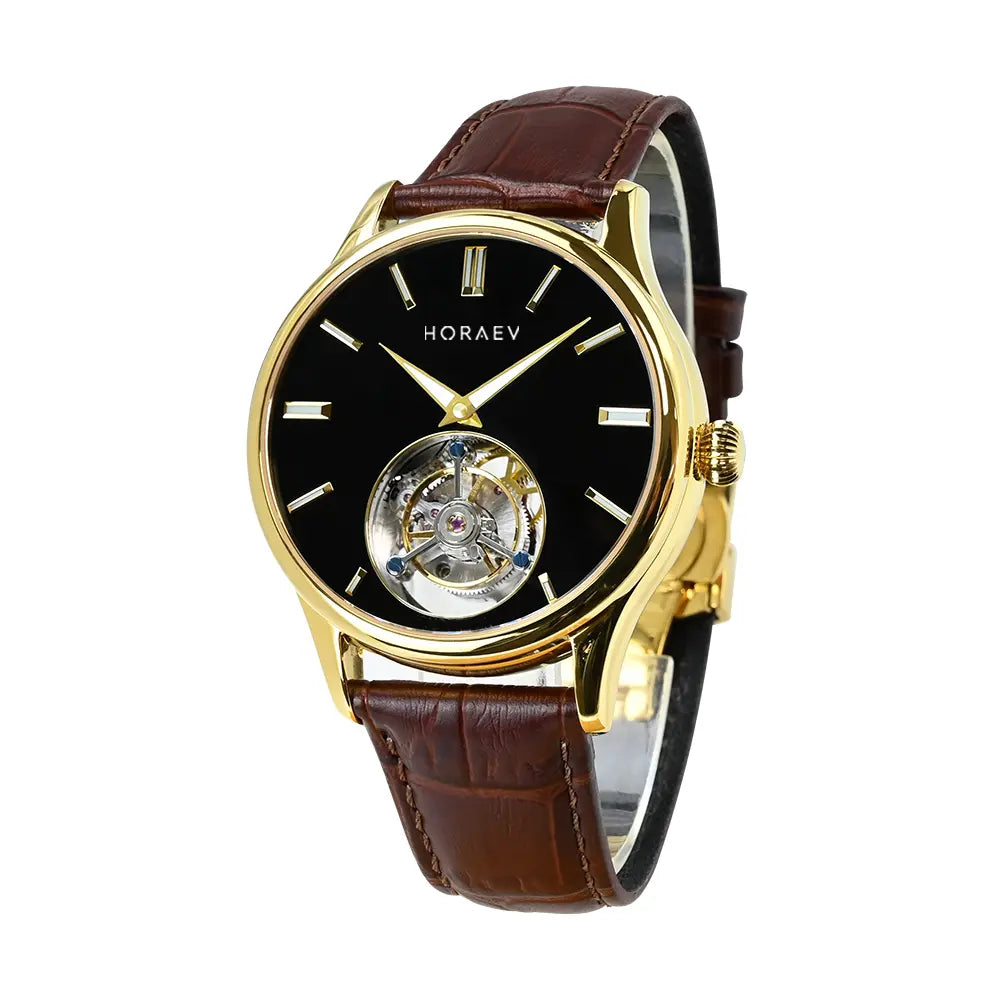 HORAE V Gravitas-Black Onyx Gold