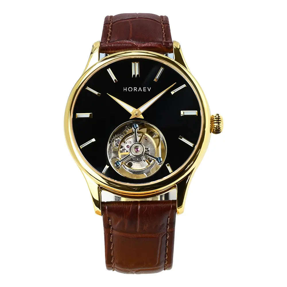 HORAE V Gravitas-Black Onyx Gold