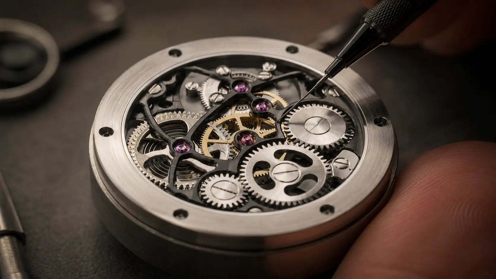 HORAE V Gravitas tourbillon watches on a dark luxury background