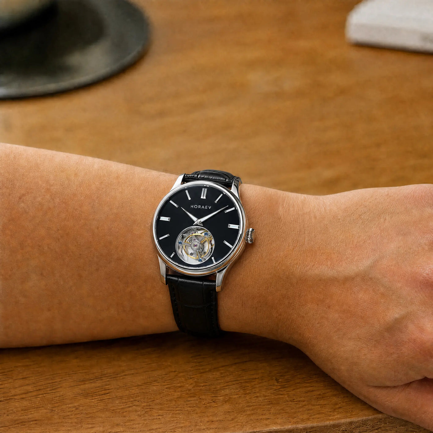 HORAE V Gravitas-Black Onyx Silver