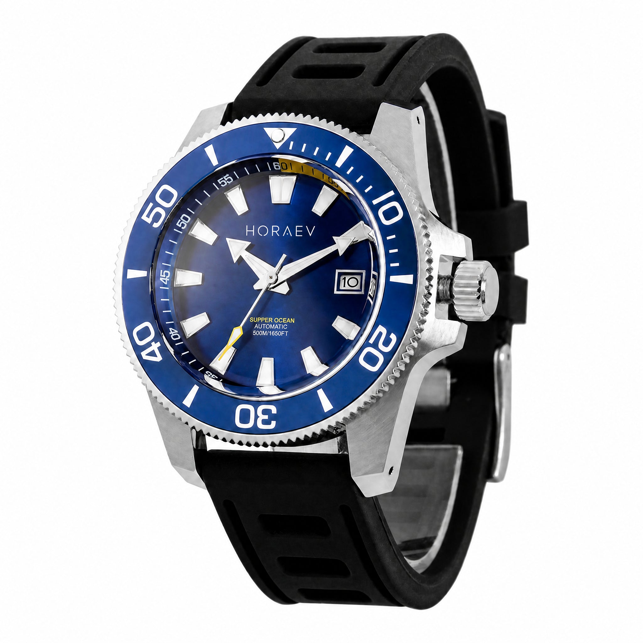 HORAE V Paddock Pelagic watch, three-quarter view