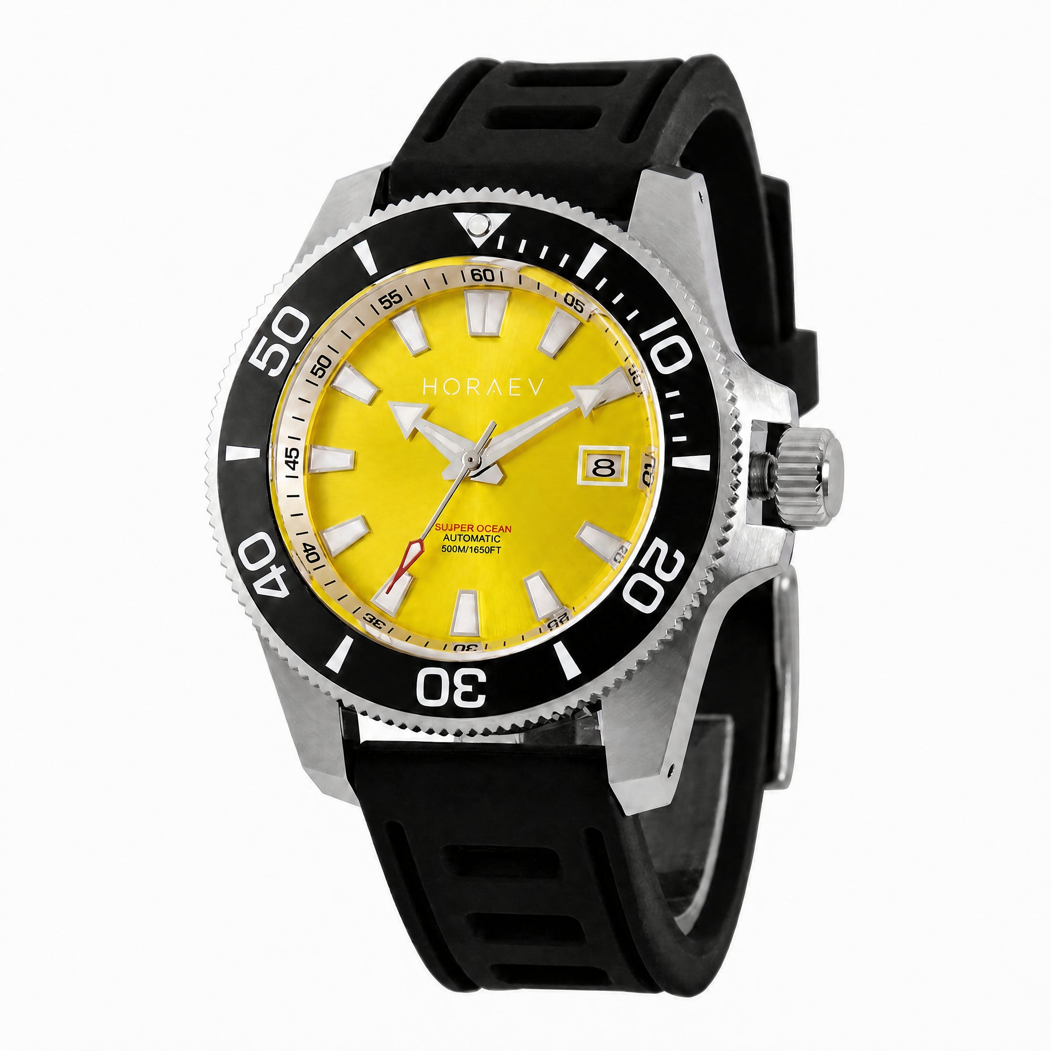 HORAE V Paddock Signal watch, three-quarter view