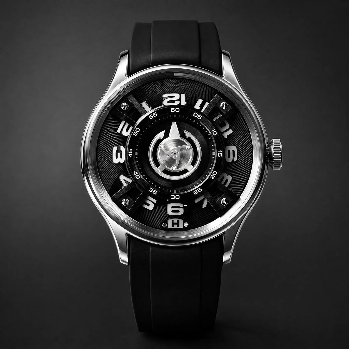 BLACK, BUILT WITH DEPTH