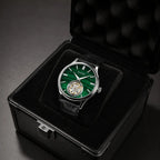 HORAE V Gravitas Green Malachite watch in black presentation box