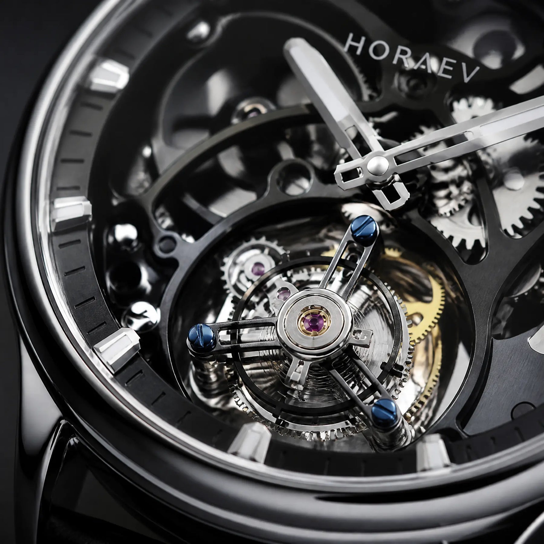 Tourbillon in Visible Motion