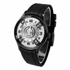 HORAE V Vantage Axial Argent watch, three-quarter view