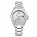 HORAE V Paddock Argent silver automatic watch, front view