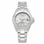HORAE V Paddock Argent silver automatic watch, front view