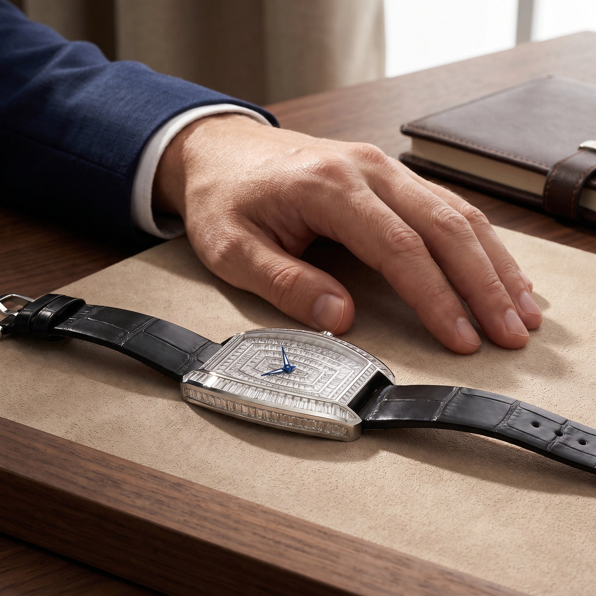 Swiss Quartz Precision in a Refined 9 mm Profile