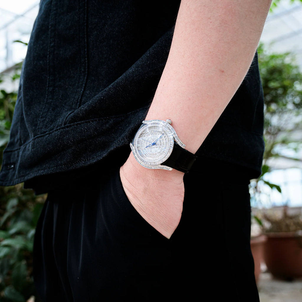 HORAE V x TIELBO Luminous Cadence T815M wrist lifestyle scene