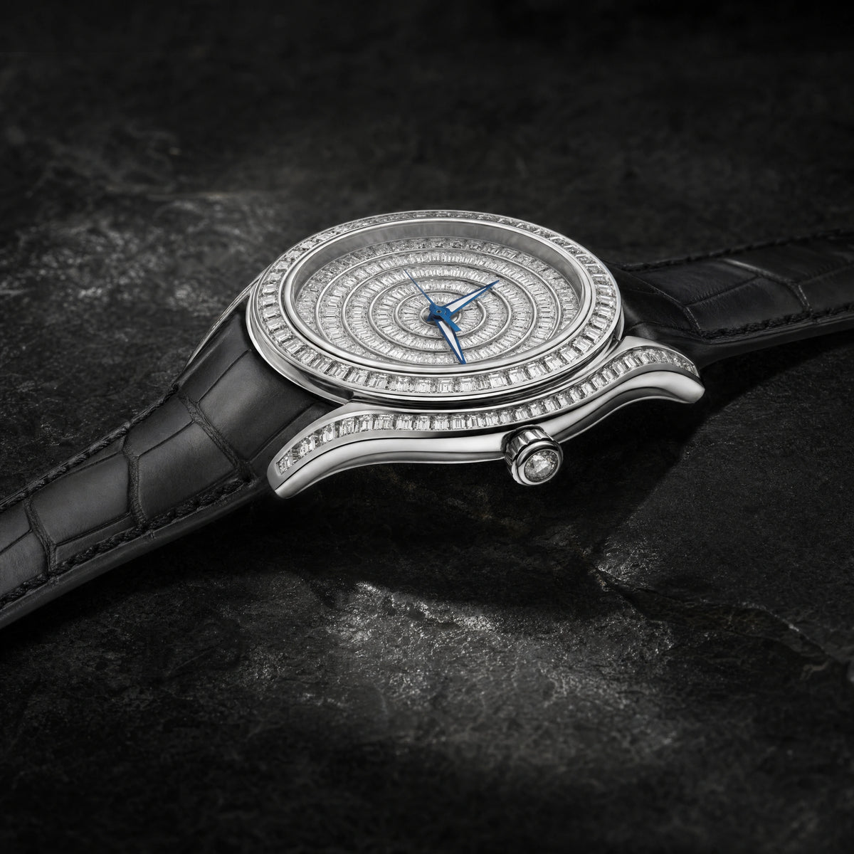 The 39 × 45 mm Case Gives the Design a Confident Architectural Presence