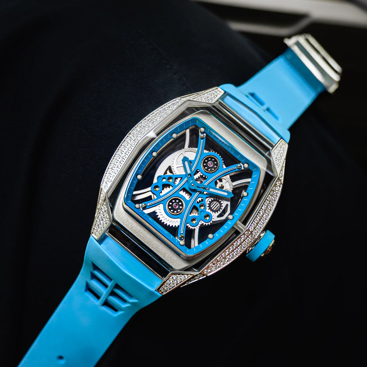 Silicone Strap, Folding Clasp