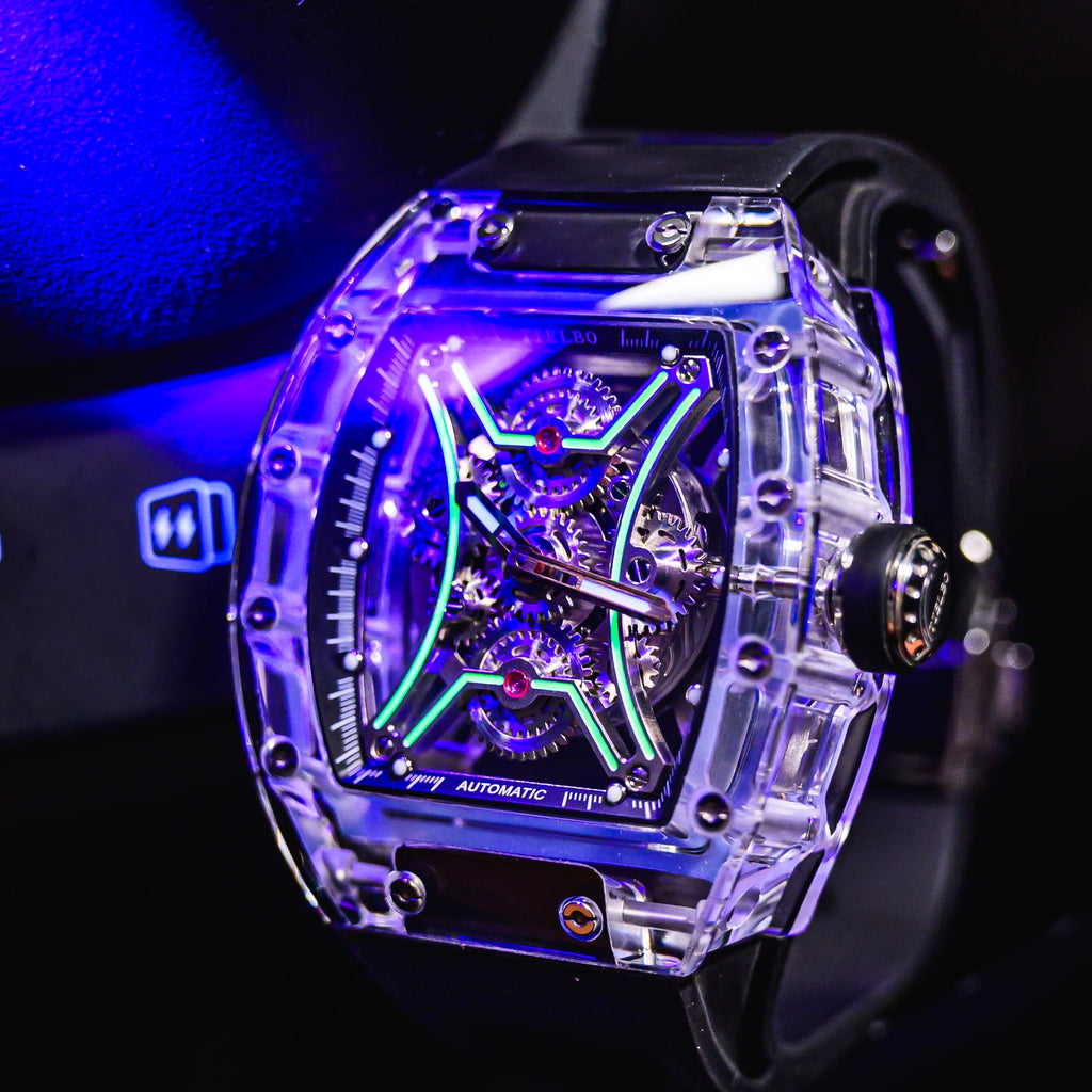 T832M Nighttime Lighting Scene; T832M-SL-BLK