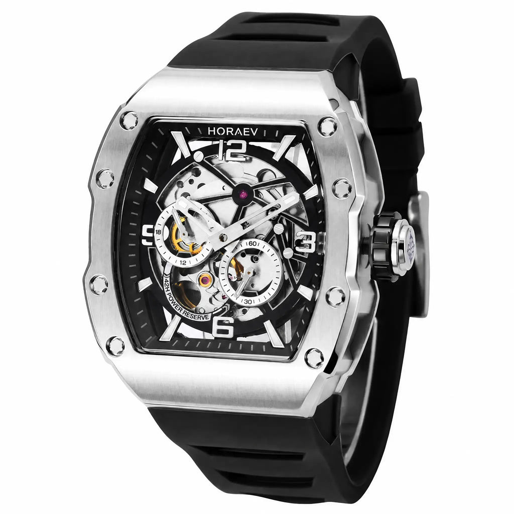 HORAE V Vantage Vector Nocturne watch, three-quarter view