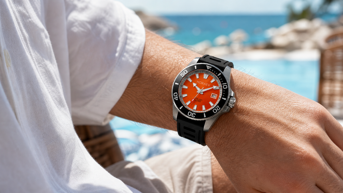 HORAE V Paddock watch series inspired by preparation and restraint