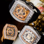 HORAE V x TIELBO Radiant Tempest T827 series three-watch display