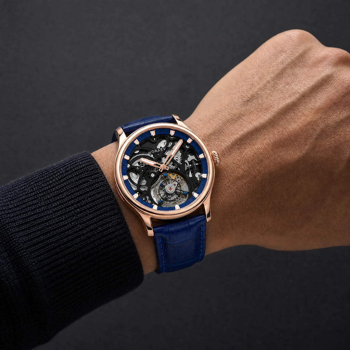 HORAE V Gravitas Openwork-Rose Blue