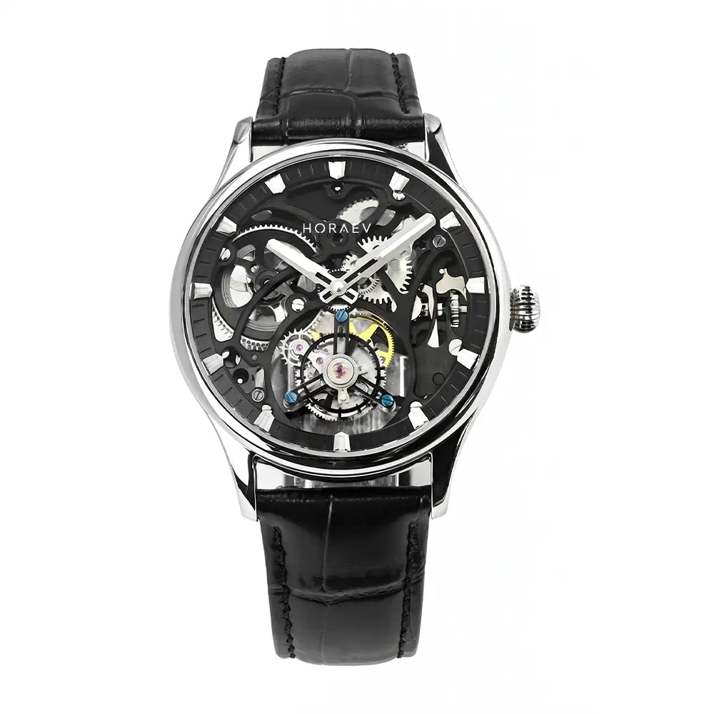 HORAE V Gravitas Openwork-Silver Black