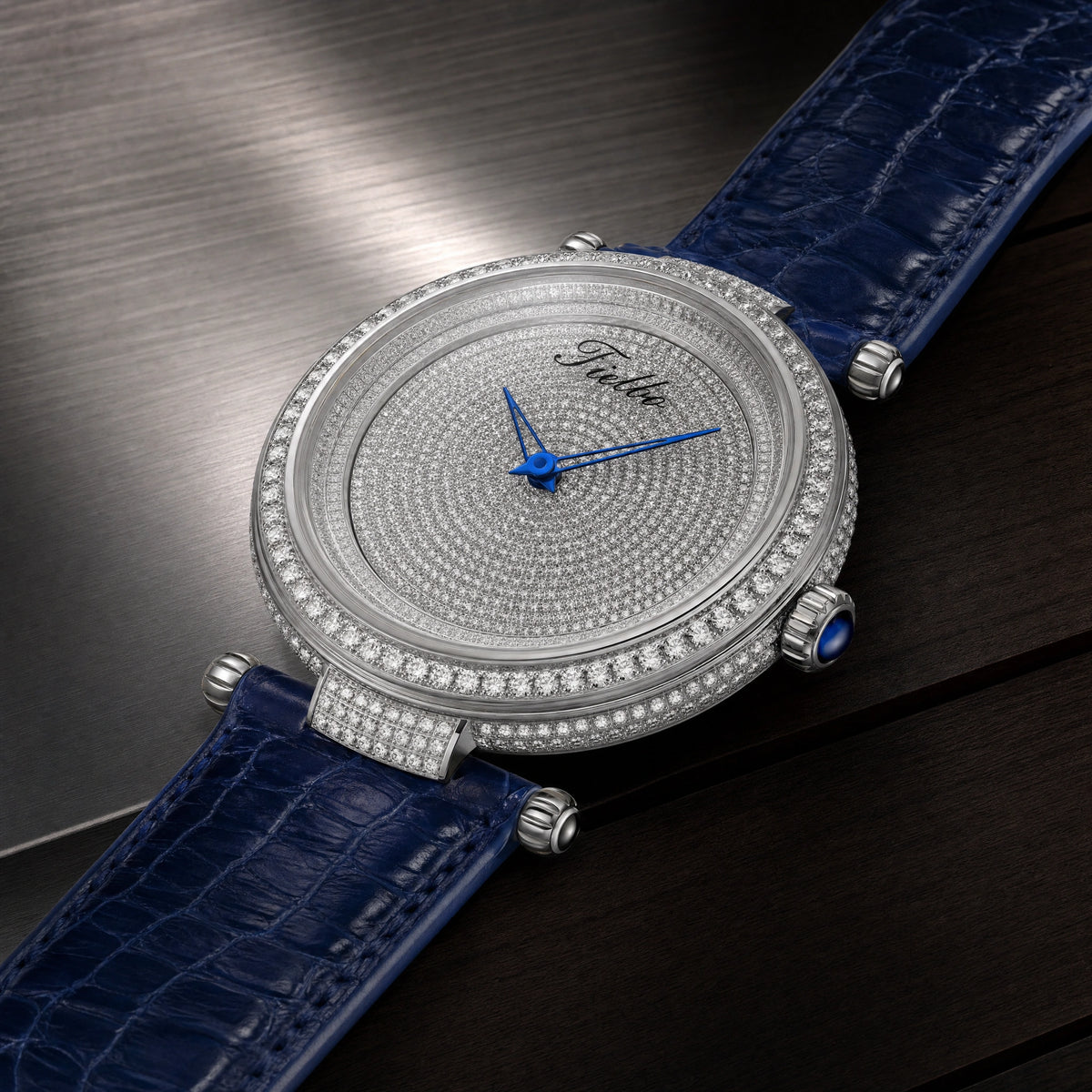 A Fully Set Dial That Builds Light from Edge to Centre