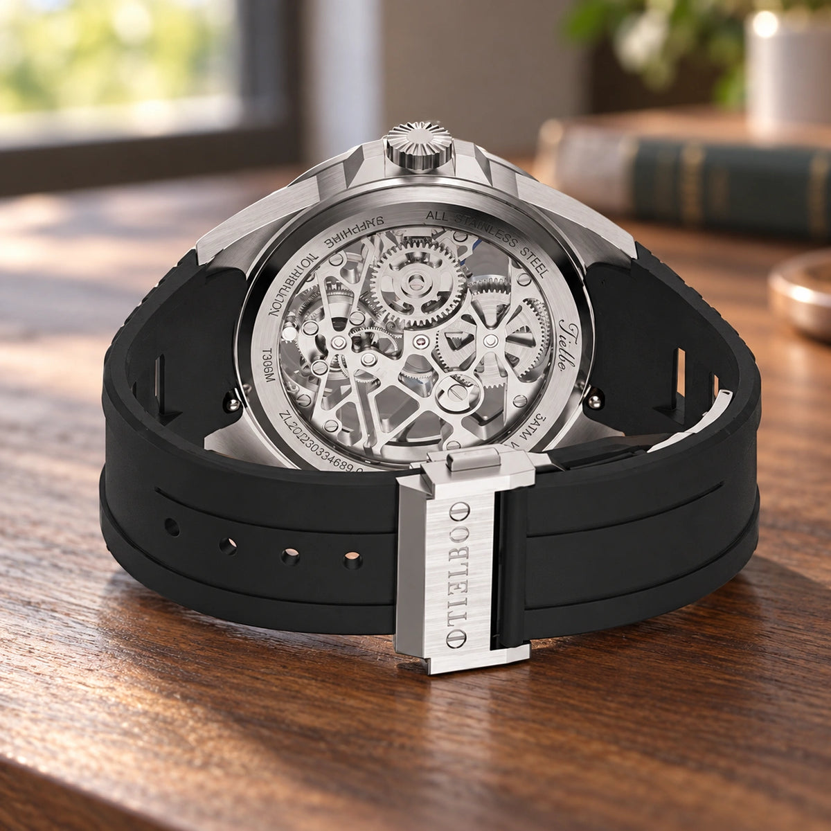 Sapphire Front and Caseback