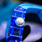 T816 crystal glass tourbillon lifestyle scene 3