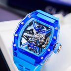 T816 crystal glass tourbillon lifestyle scene 4