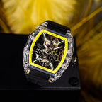 T816 crystal glass tourbillon lifestyle scene 6