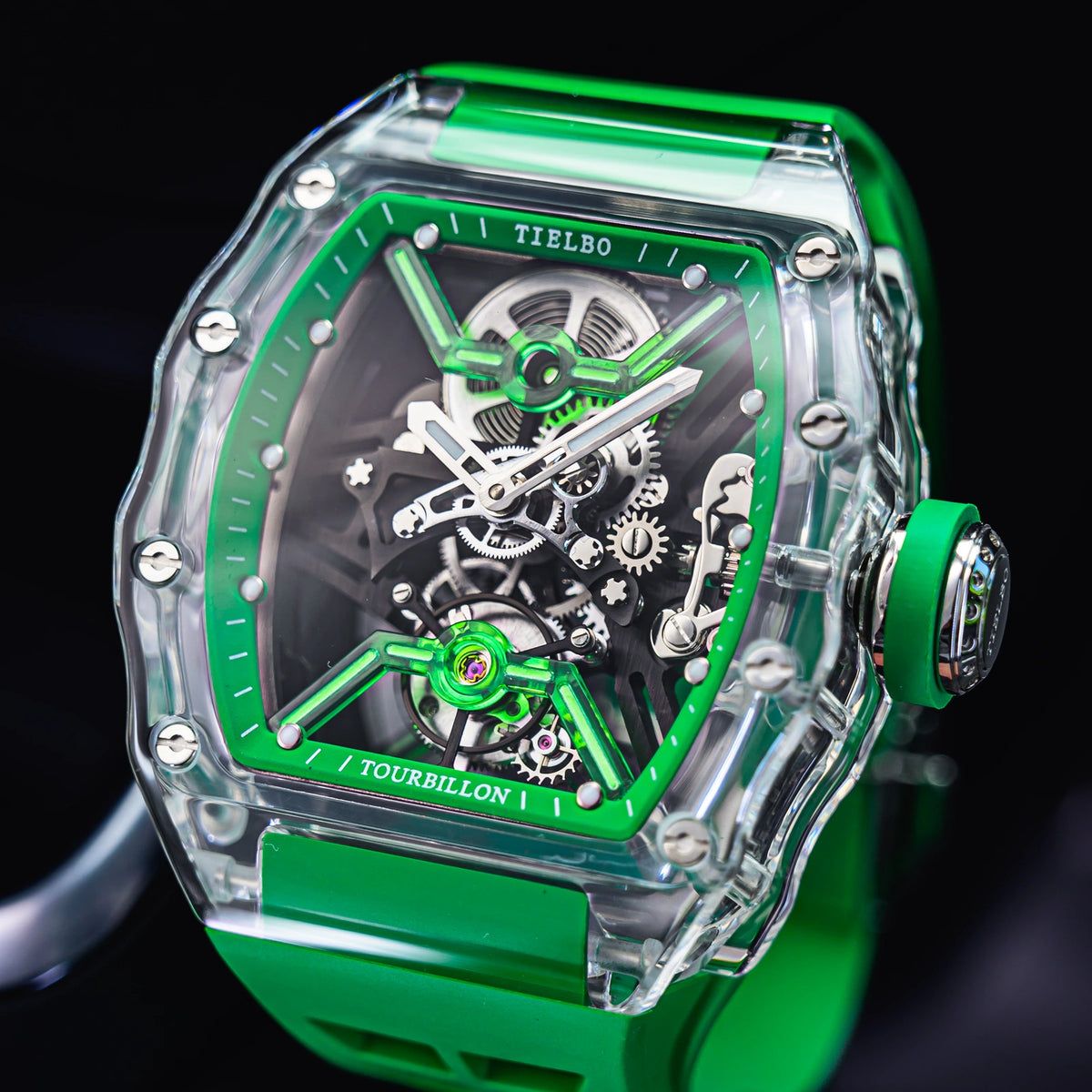 Tourbillon with Luminous Openwork Dial