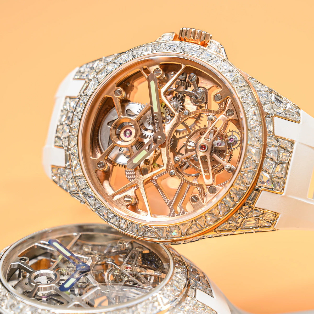 T850M crystal set tourbillon lifestyle scene 2